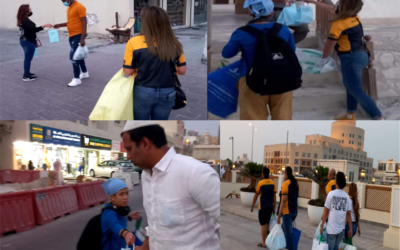 BMKQ distributes Iftar packs to workers in Doha souq areas