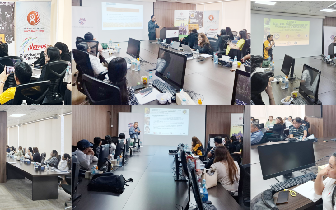 Empowering Migrant Workers: BMKQ Conducts Training on Labor Rights, Heat Stress, and Financial Literacy